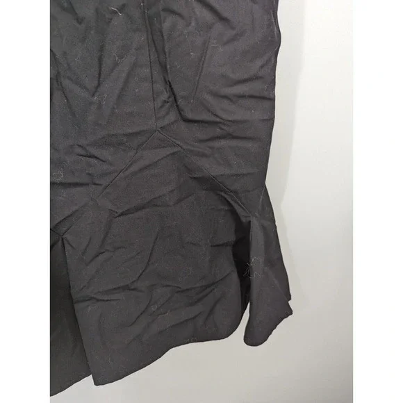 Derek Lam 10 Crosby women 10 Fit n Flare Little Black Dress LBD Cocktail Classic - Picture 2 of 5